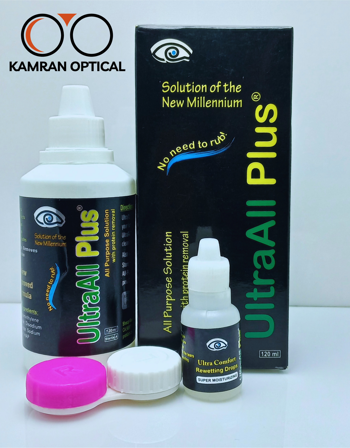 Ultra All Plus, Multi purpose lens solution